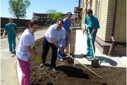 в честь Дня Победы заложена аллея Славы