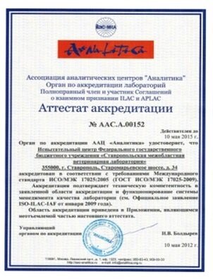 Инспекционный контроль ААС «Аналитика».